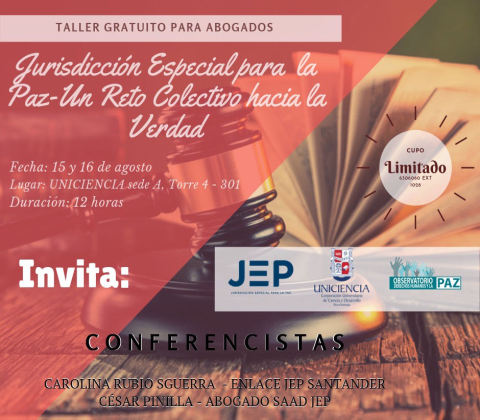 Taller JEP - Un reto colectivo por la verdad