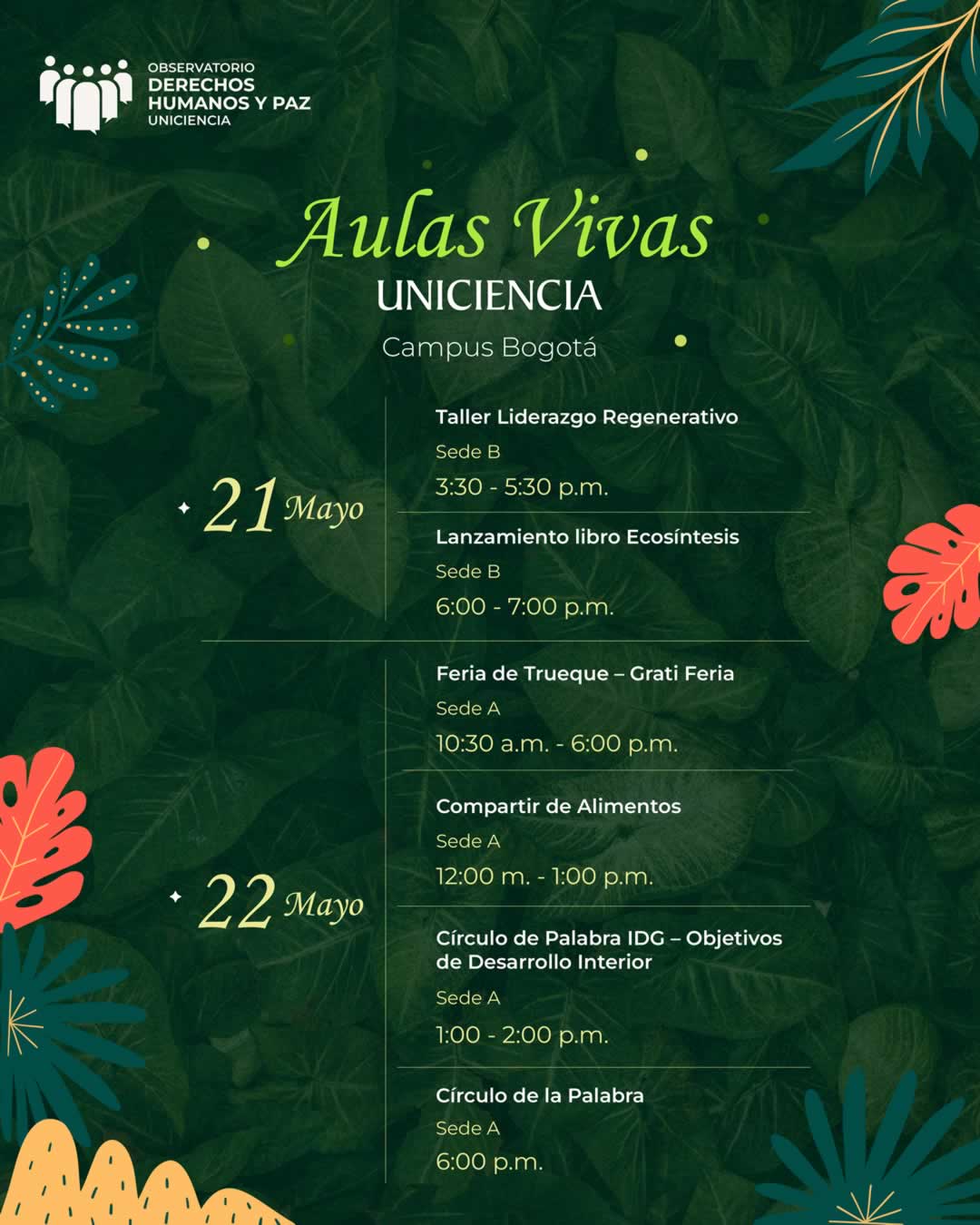 Aulas Vivas | UNICIENCIA