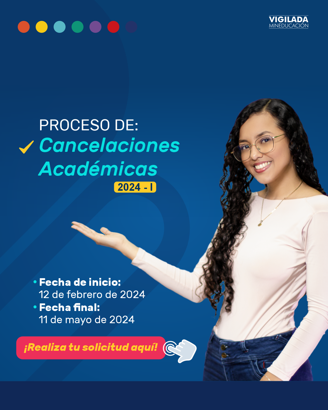 Proceso de cancelación de asignaturas - UNICIENCIA 20241